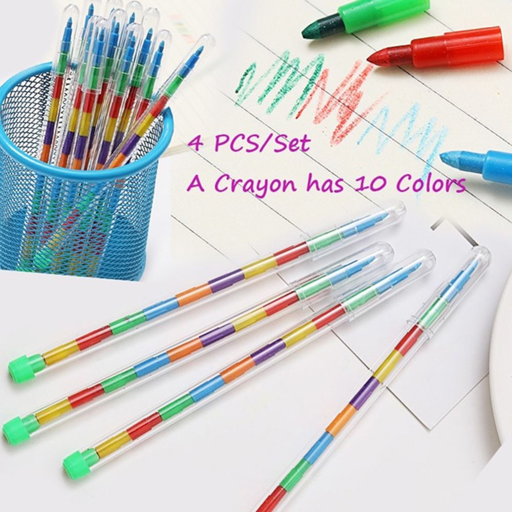 Highlighter Set Pastel - Bolígrafo Apilable DIY para Material Escolar