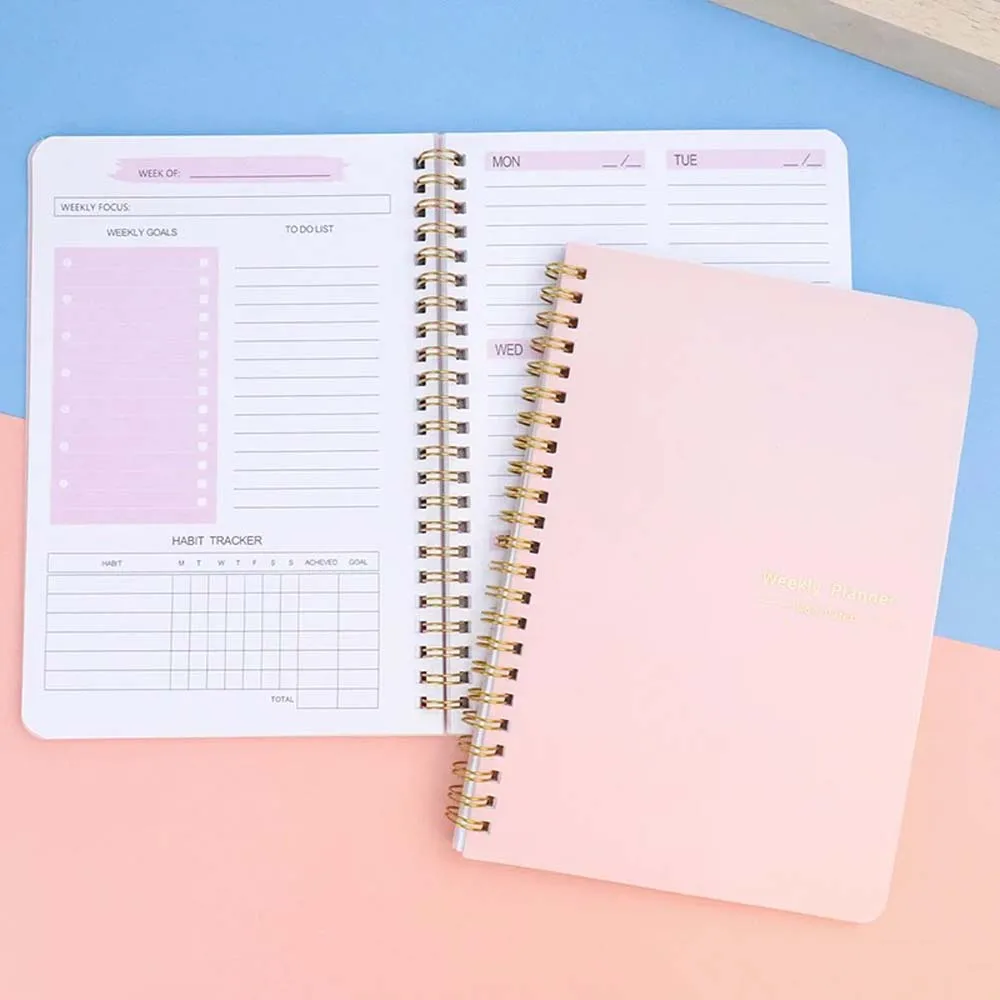 Planner Weekly Budget - Planificador Semanal A5, Planificador Diario en