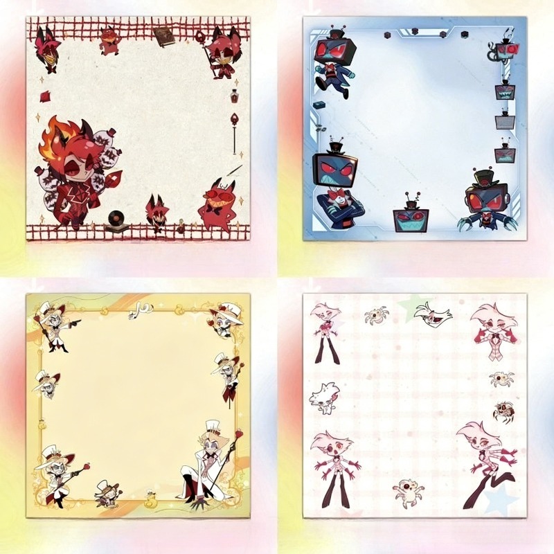 Stationery Office - 4 Piezas de Notas Adhesivas con