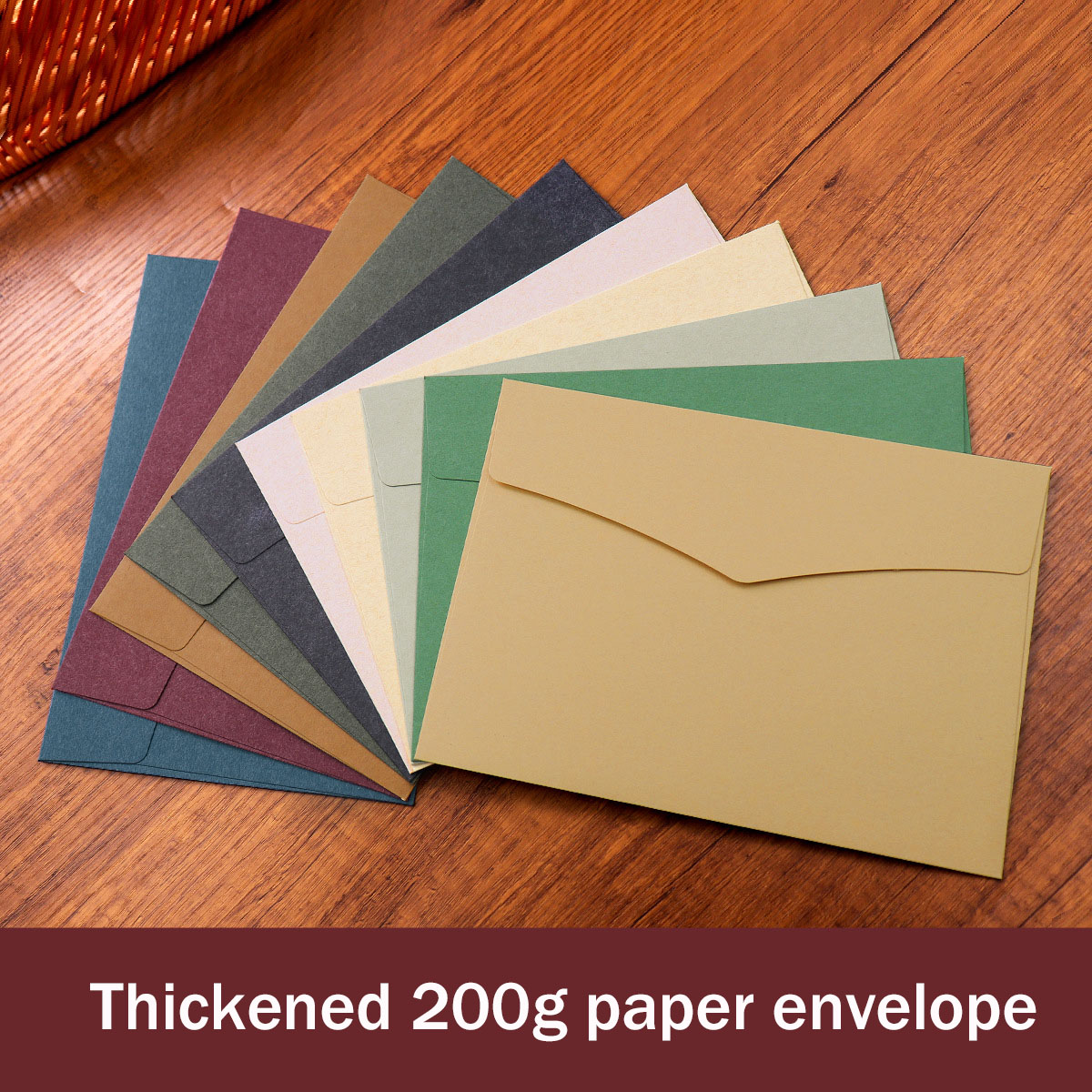 Letter Envelope Kraft - 50 unids/lote 23x16,2 cm sobre de