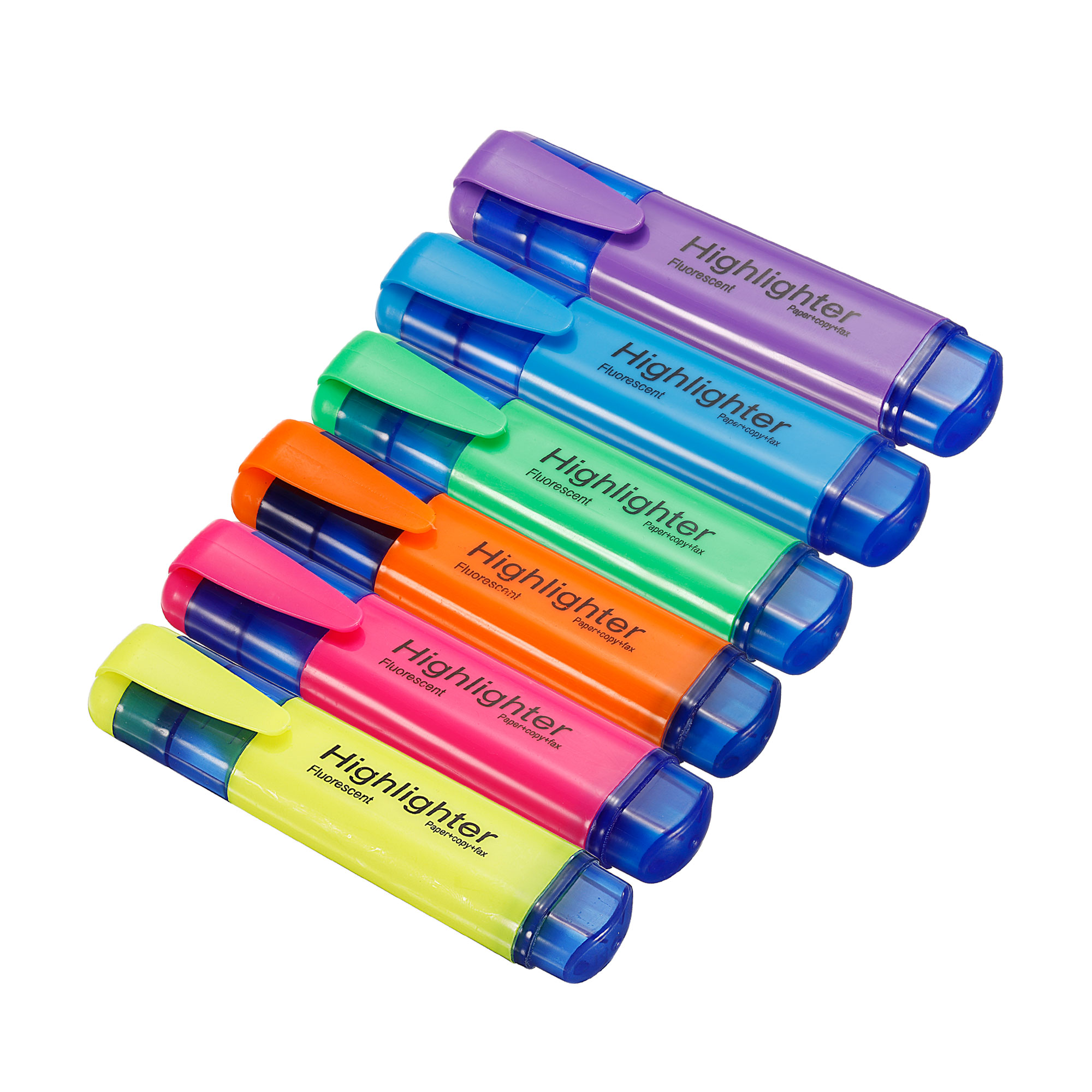 Highlighter Set Pastel - Rotuladores fluorescentes resaltadores de punta ancha,