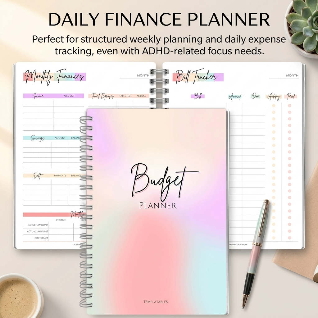 Cuaderno de Ingresos y Gastos  - Planner Weekly Budget reseña y precio