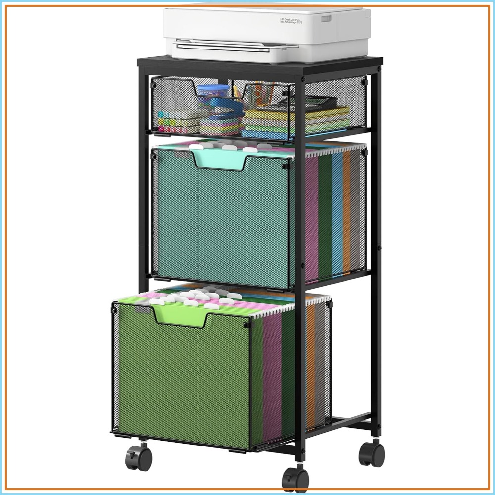 Archivador Móvil de 3 Cajones  - File Folder Hanging reseña y precio