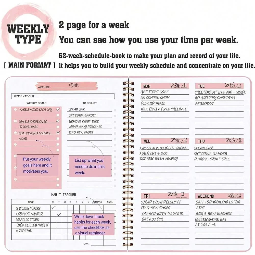 Planificador Semanal A5, Plani - Planner Weekly Budget reseña y precio