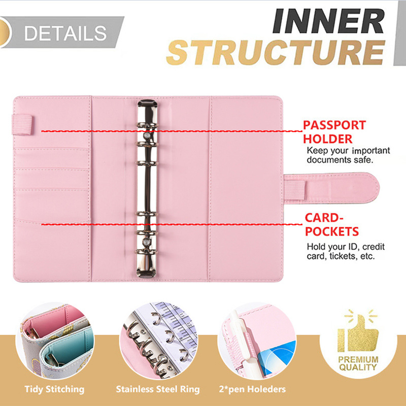 3 Estilos de Carpeta de Presup - Planner Weekly Budget reseña y precio