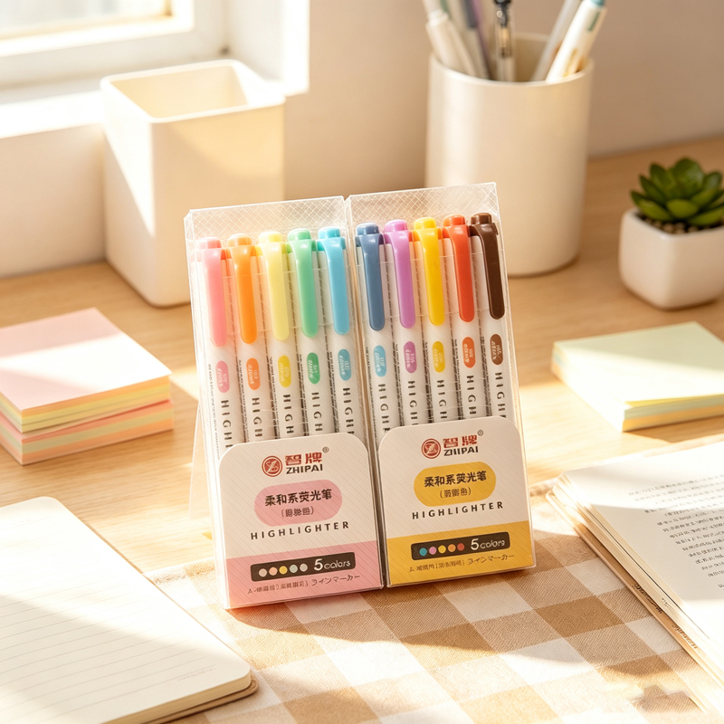 Marcadores Pastel de Doble Pun - Highlighter Set Pastel reseña y precio