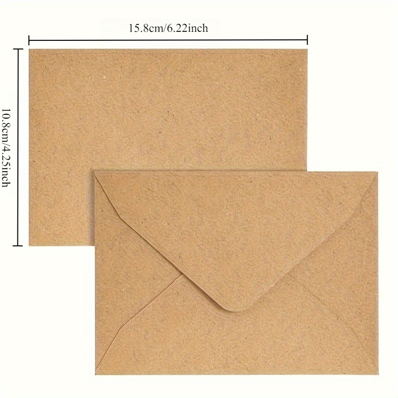 Sobres de papel Kraft de 50/10 - Letter Envelope Kraft reseña y precio