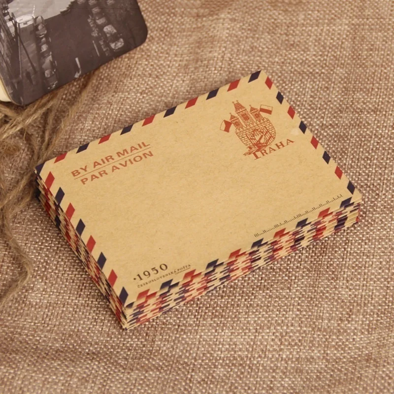 10 Uds 9,7*7,5 cm Retro Popula - Letter Envelope Kraft reseña y precio