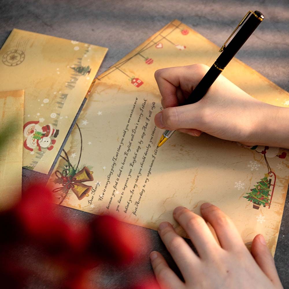 DIY Vintage regalo de Papá Noe - Letter Envelope Kraft reseña y precio