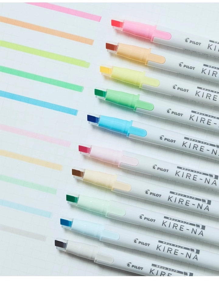 Juego de rotuladores resaltado - Highlighter Set Pastel reseña y precio