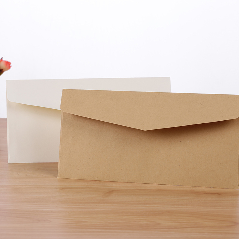 Sobres de papel clásicos de 10 - Letter Envelope Kraft reseña y precio