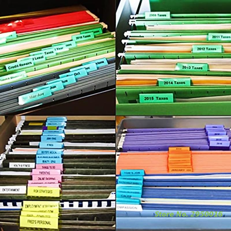 Pestañas de plástico insertabl - File Folder Hanging reseña y precio