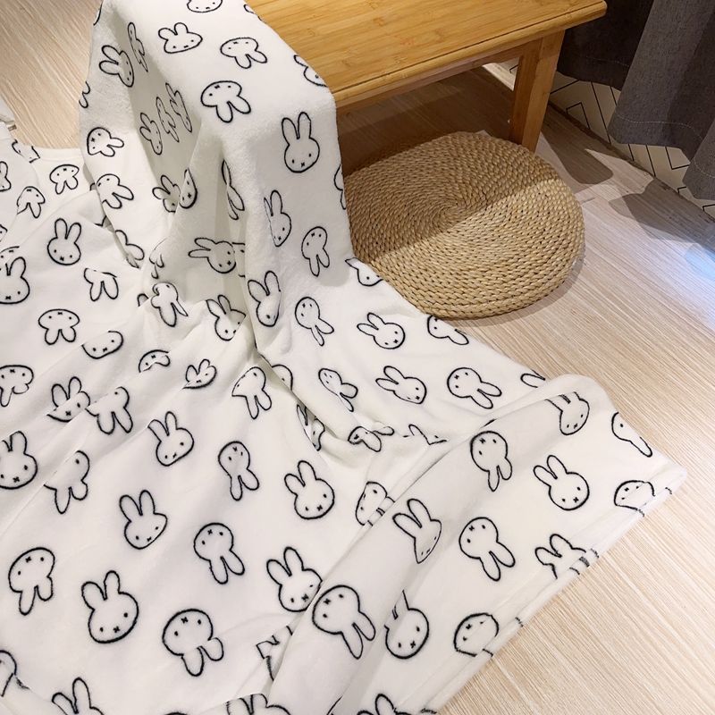Manta de Franela Kawaii Miffy, - Stationery Office reseña y precio