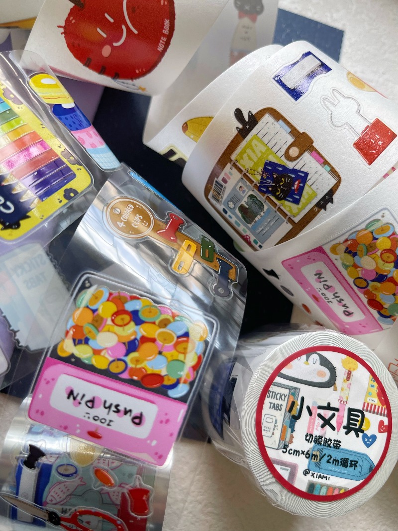 Cintas Washi de PET Yupo XIAMI - Washi Tape Set reseña y precio