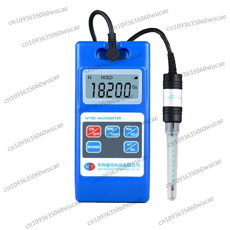 Medidor de Gauss portátil WT10 - Bookmark Magnetic Clip reseña y precio