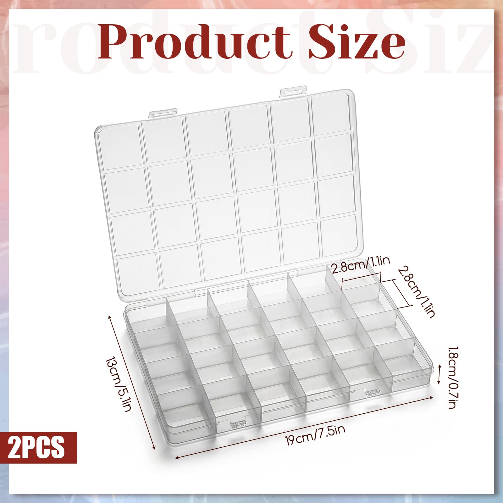 Caja Organizadora de Plástico  - Washi Tape Set reseña y precio