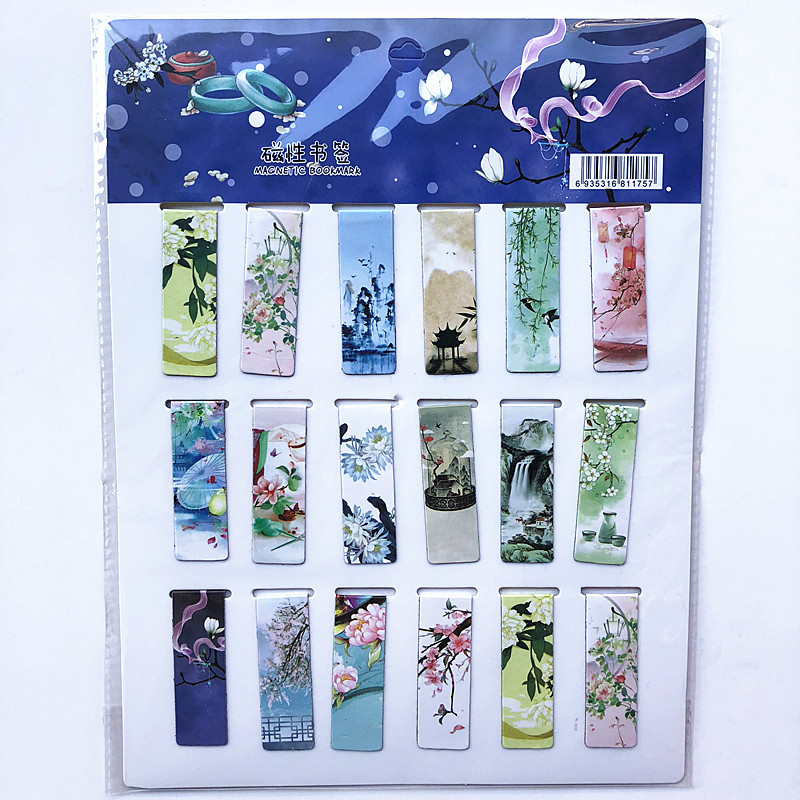 18 unids/set de marcapáginas m - Bookmark Magnetic Clip reseña y precio
