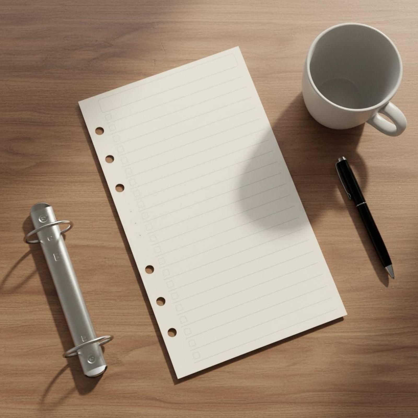 Hojas de recambio sueltas para - Planner Weekly Budget reseña y precio