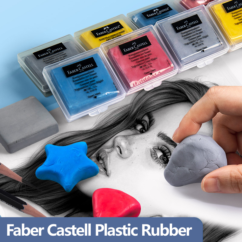 Faber-Castell goma de plastici - Rubber Eraser Kneaded reseña y precio