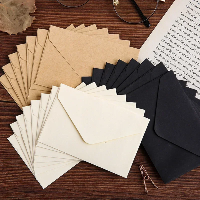 20/40/80 Uds. Mini sobres de p - Letter Envelope Kraft reseña y precio